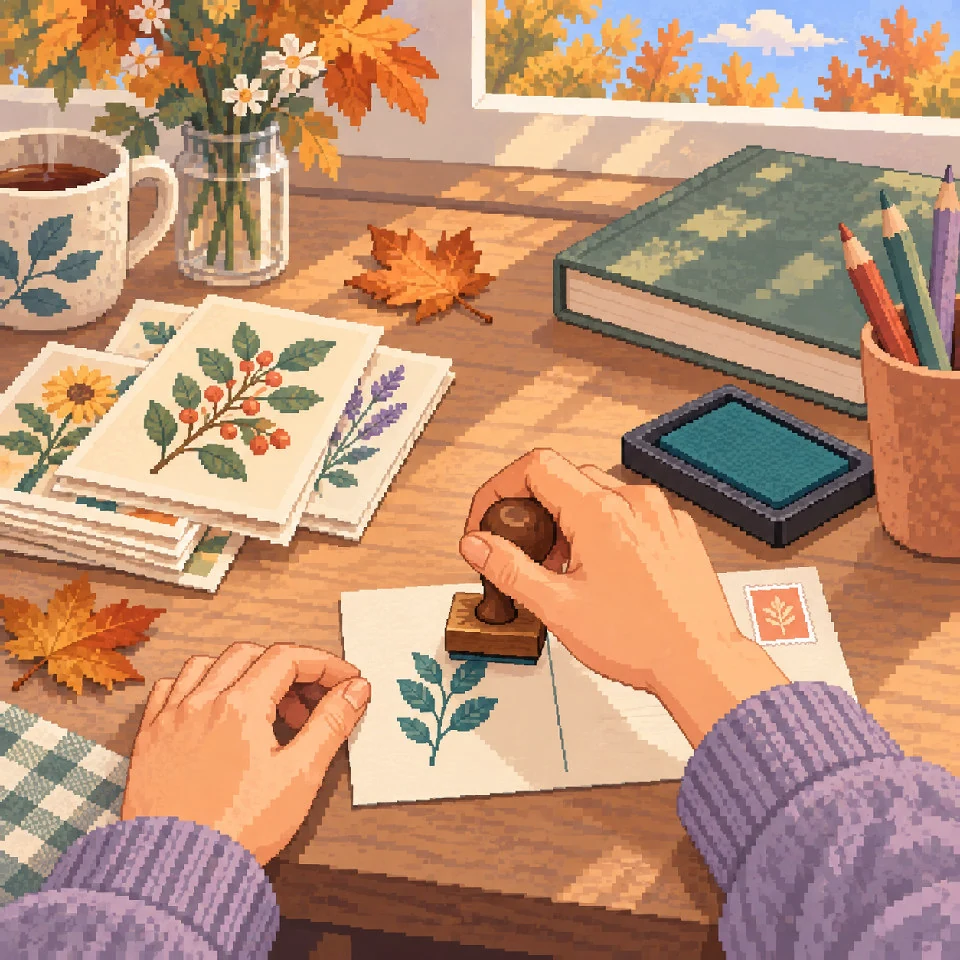 Письма, открытки и книжные картинки